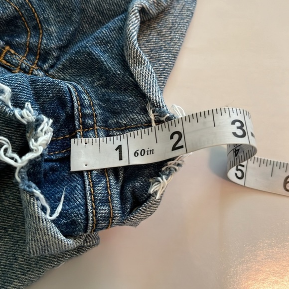 Re/Done Originals High Rise Shorts Size 26 - Picture 7 of 16